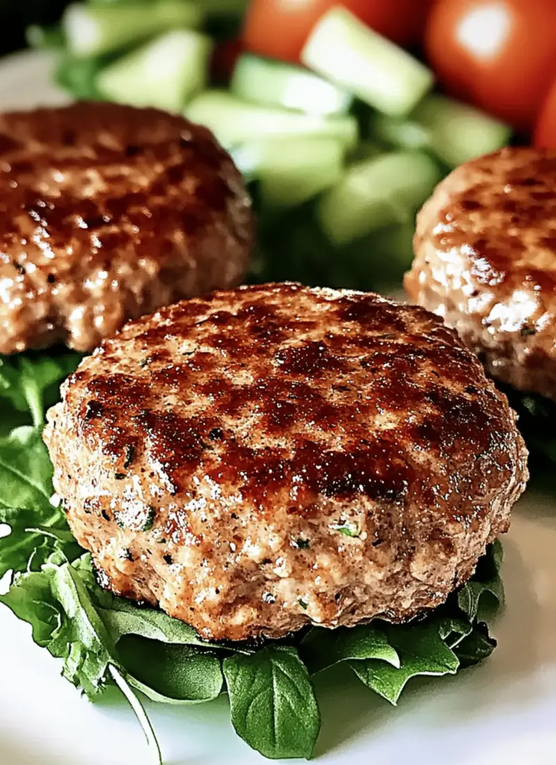 Juicy Ground Turkey Burgers