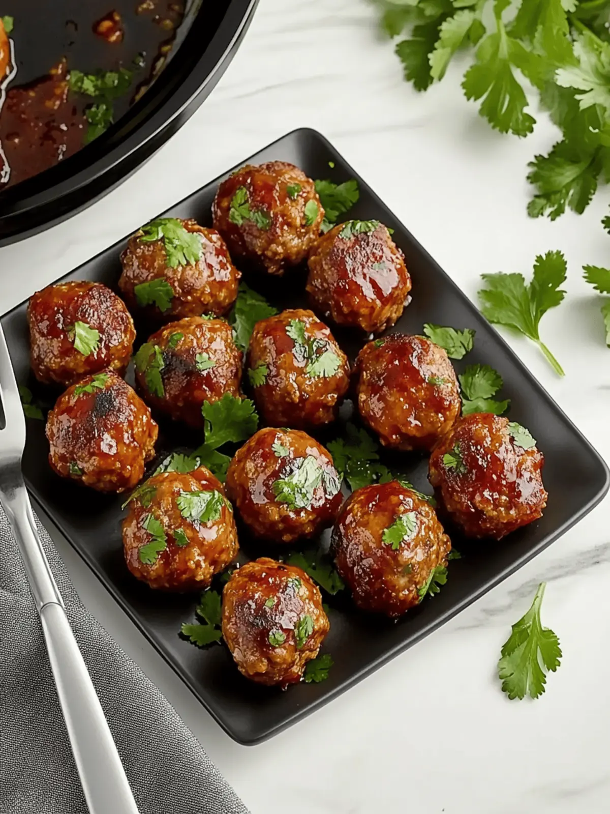 Sweet Chili Meatballs Crockpot Recipe