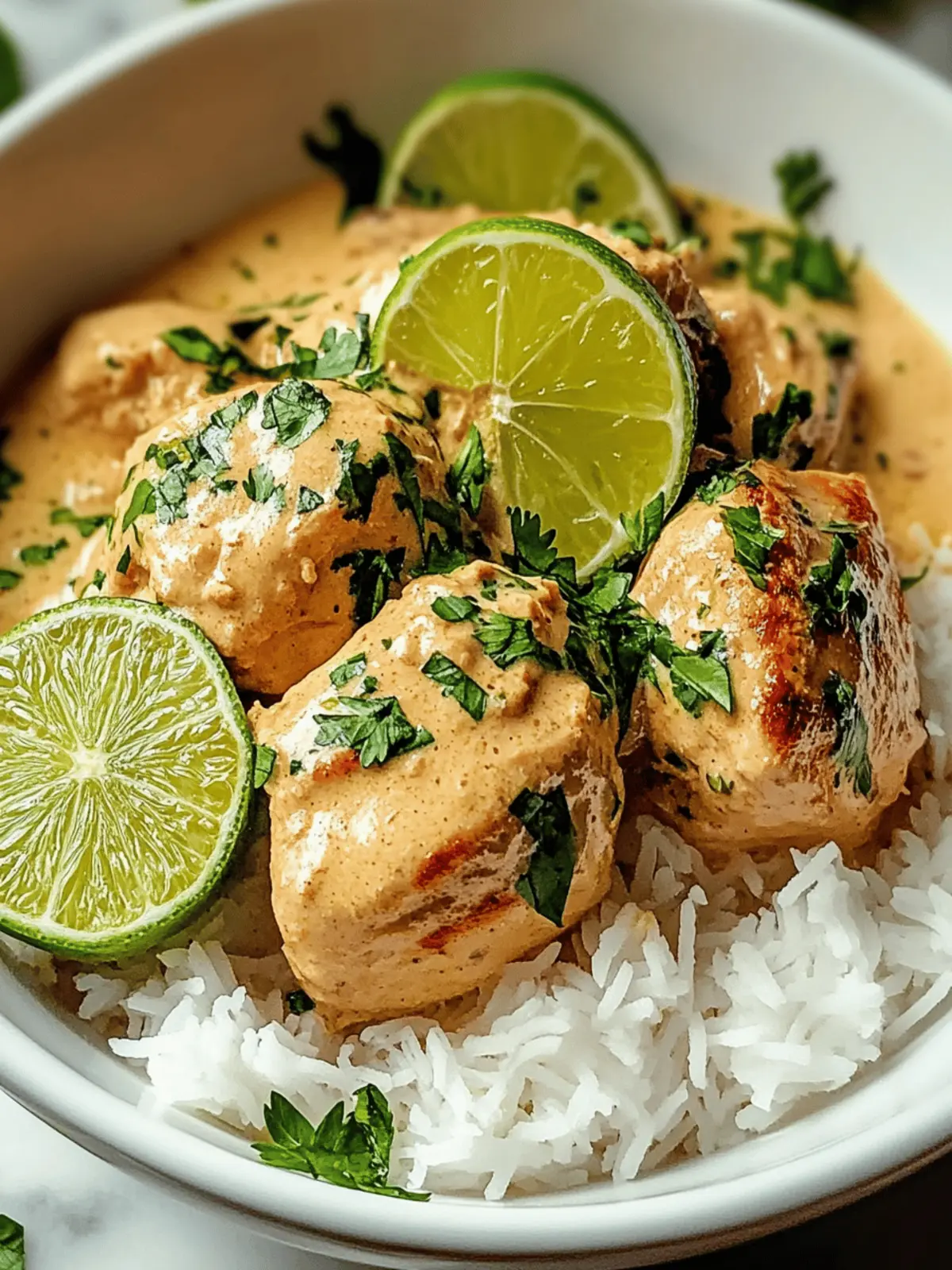 Crockpot Coconut Lime Chicken