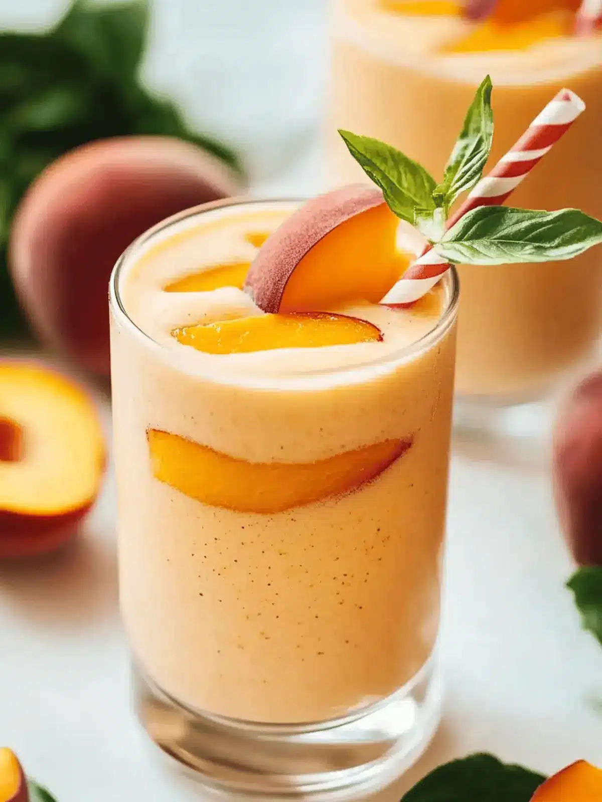 Summer Peach Smoothie Recipe