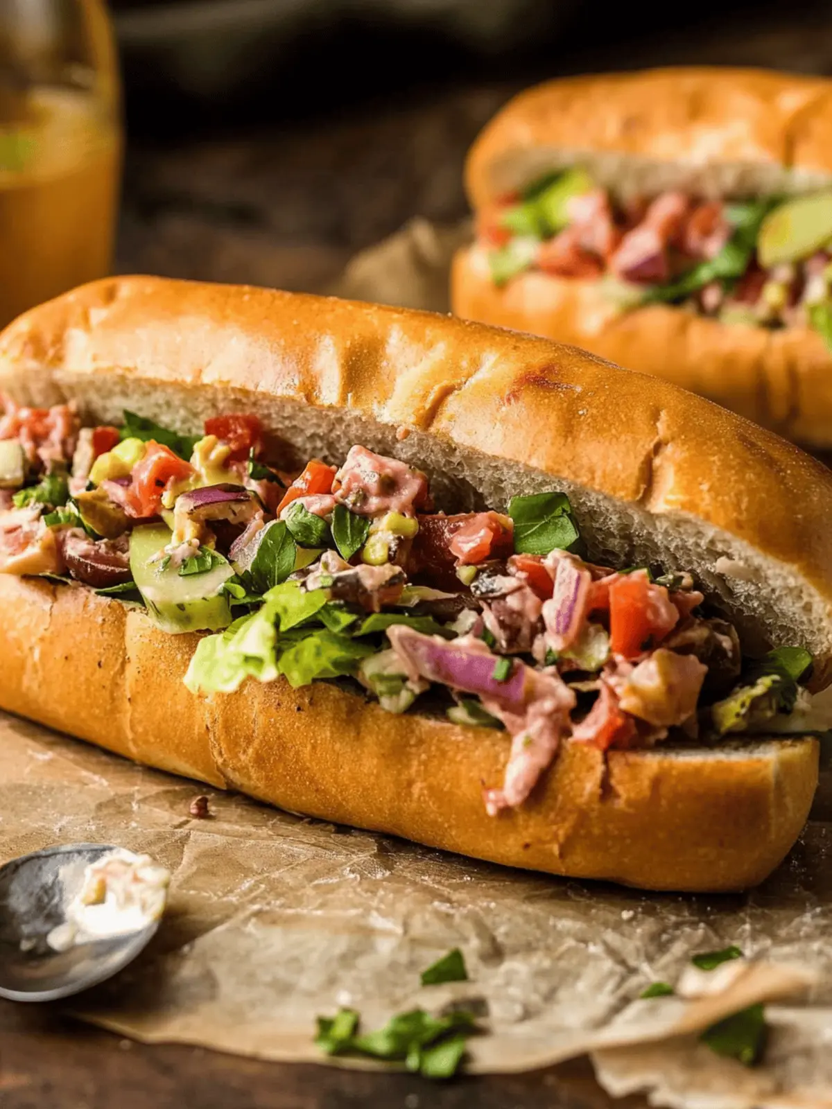 Chopped Italian Sandwich