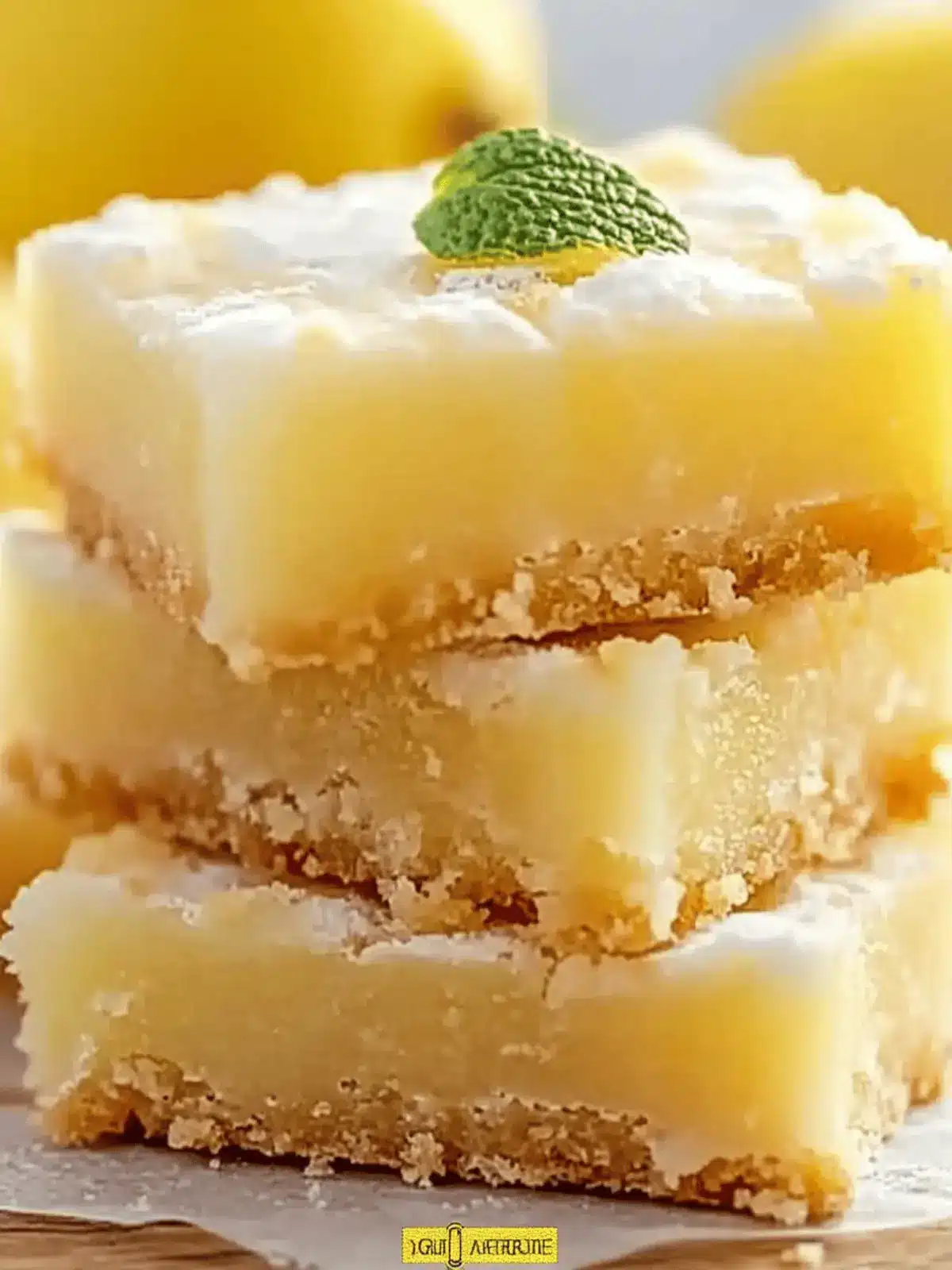 Lemon Brownies