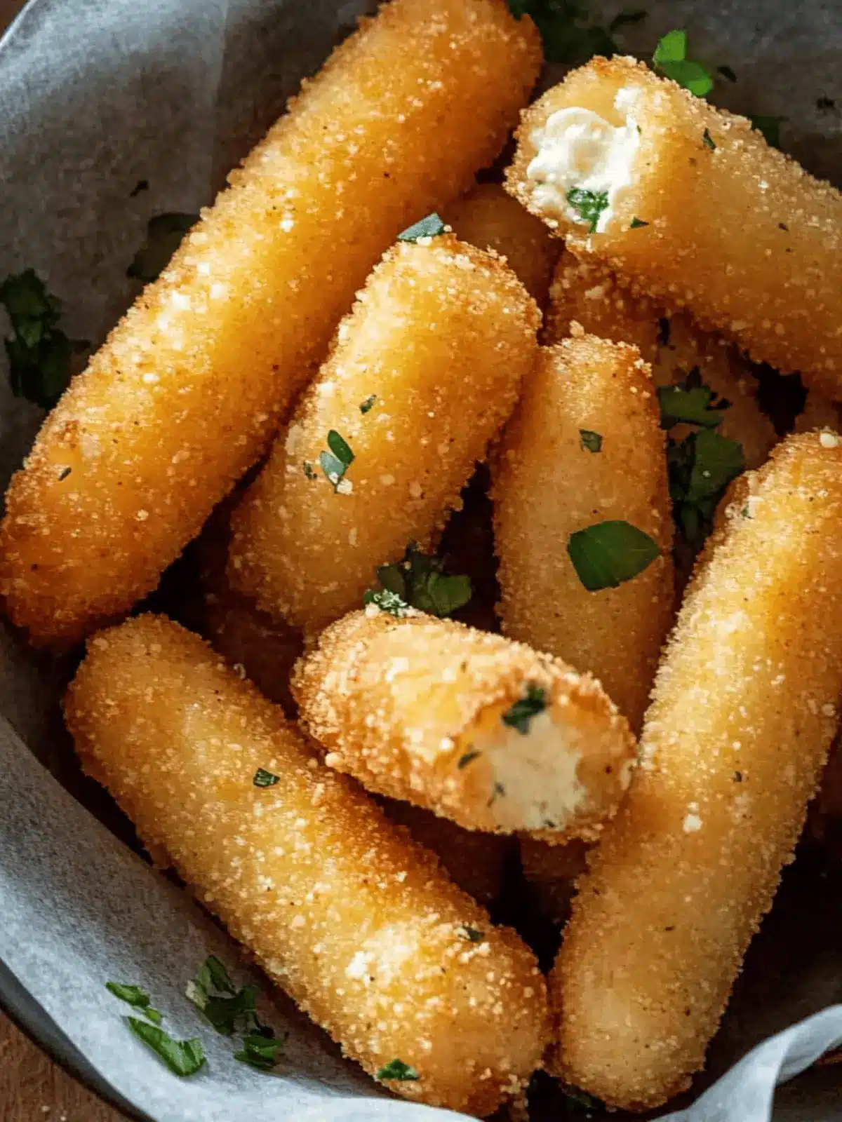 Keto Mozzarella Sticks