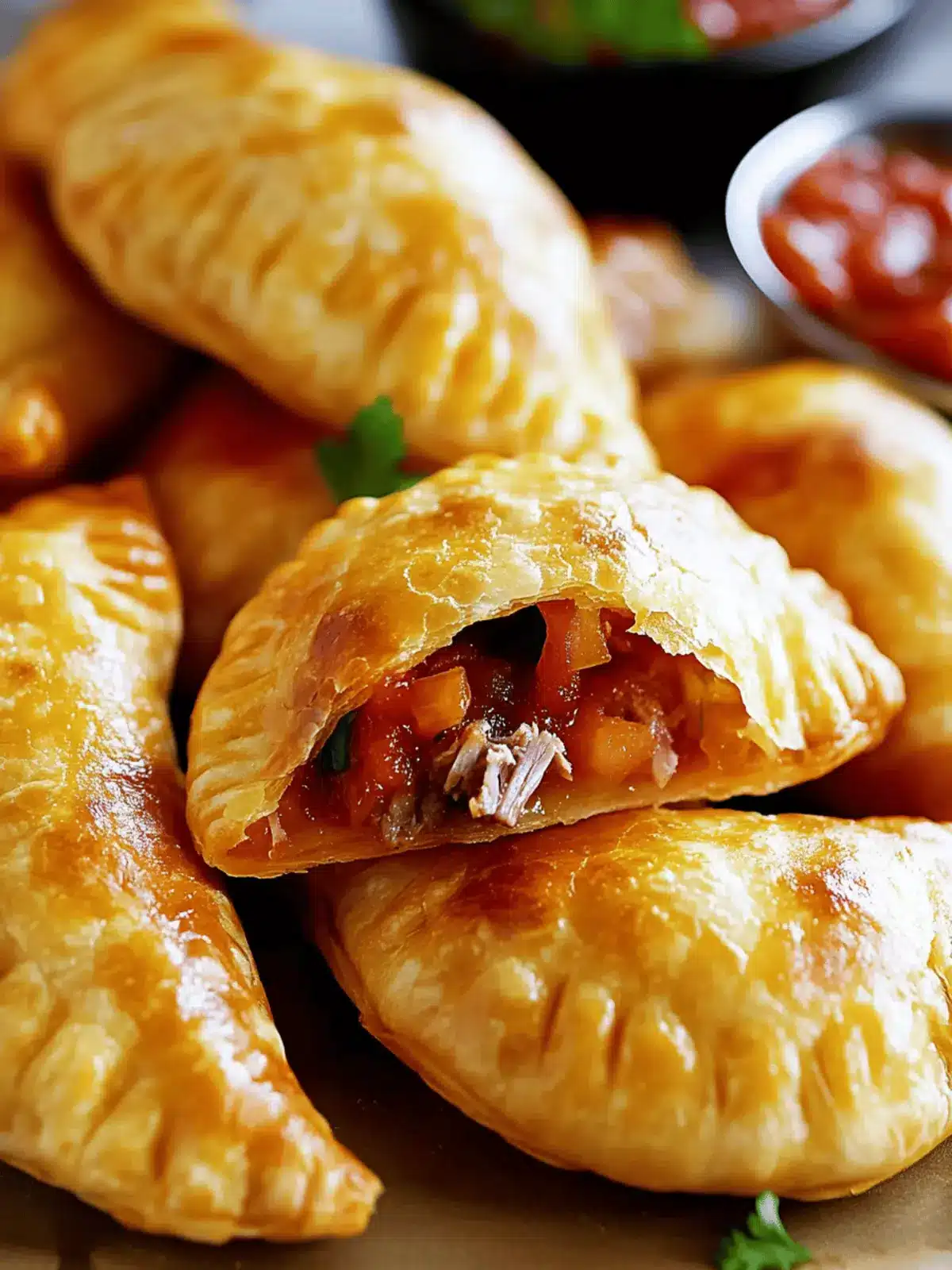 Easy Carnitas Empanadas