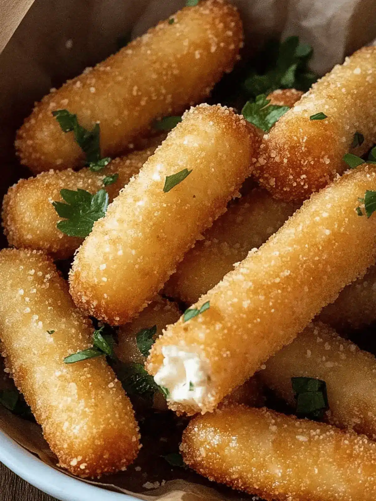Keto Mozzarella Sticks