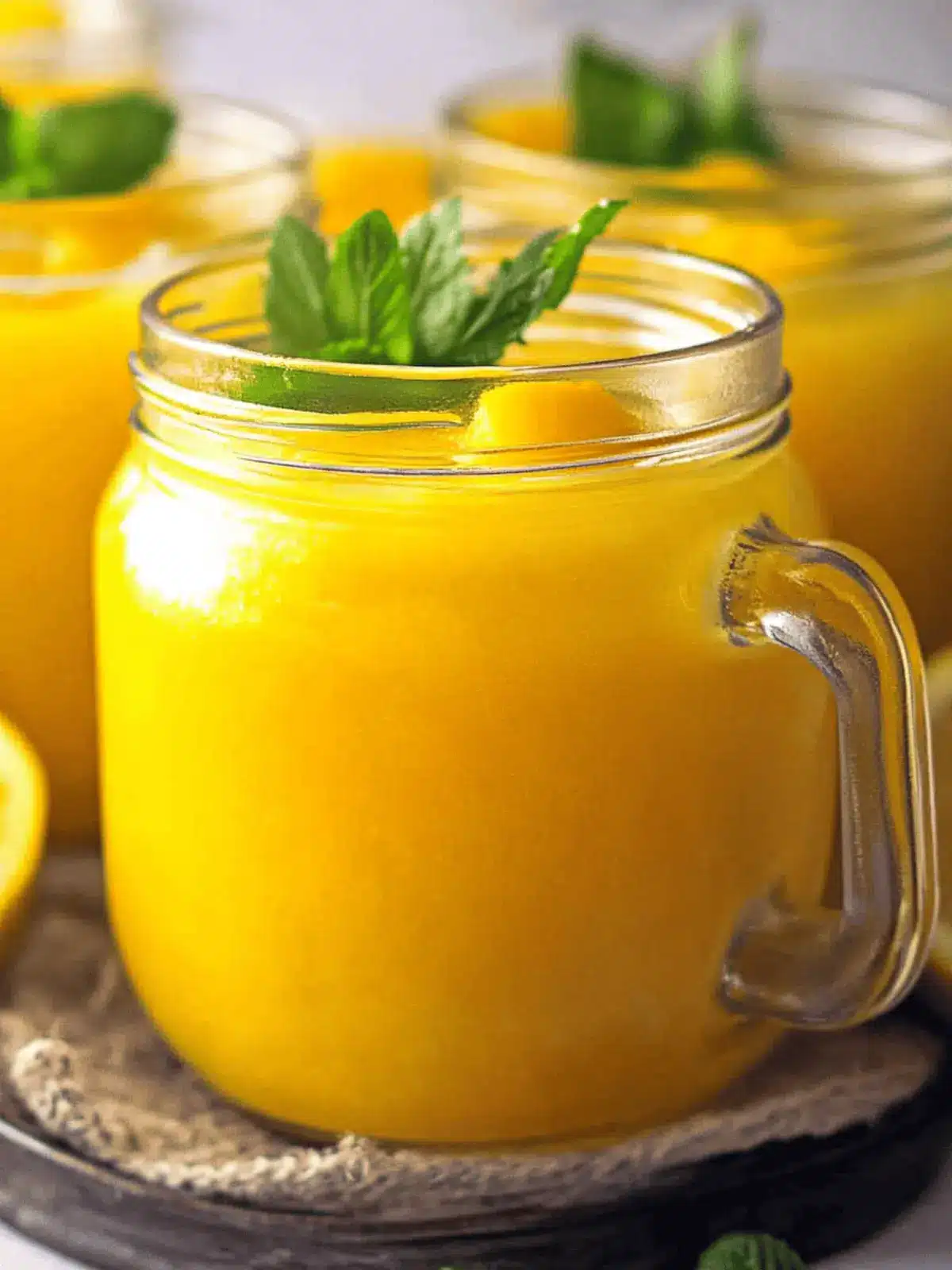Homemade Mango Lemonade