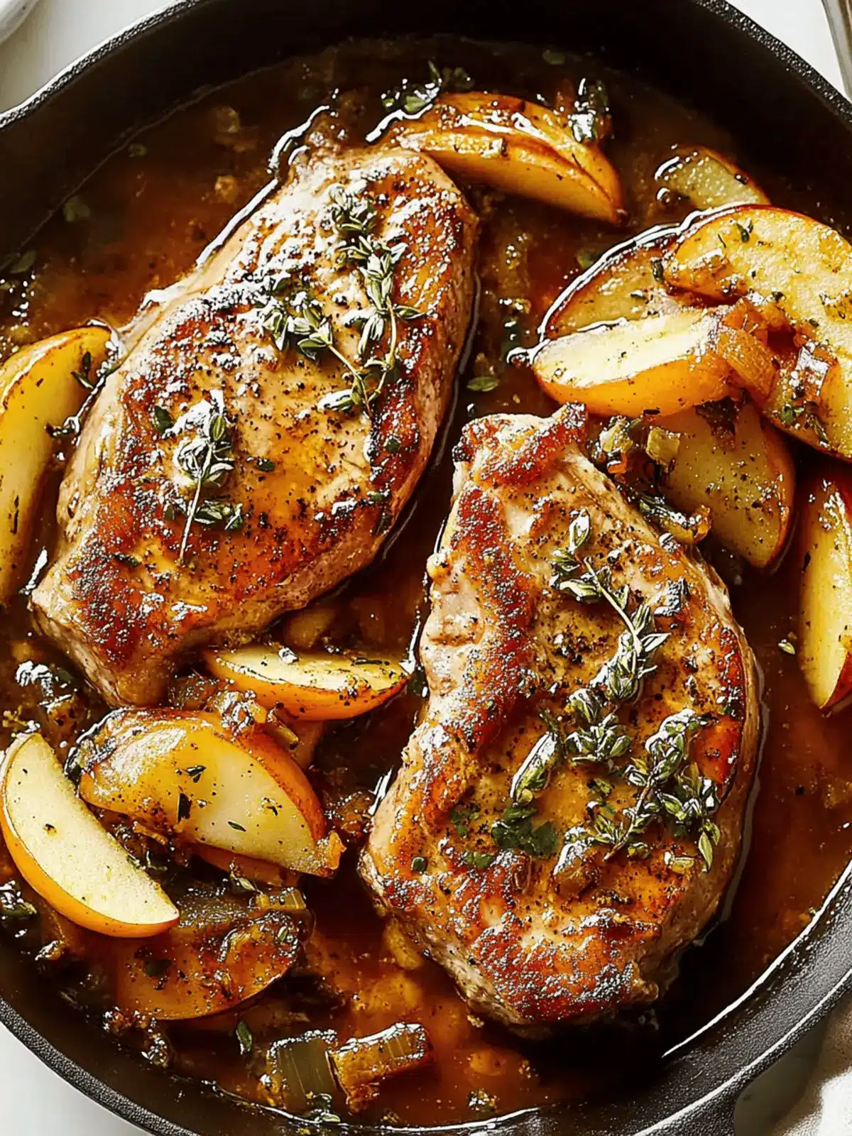 Pork Chops With Apples