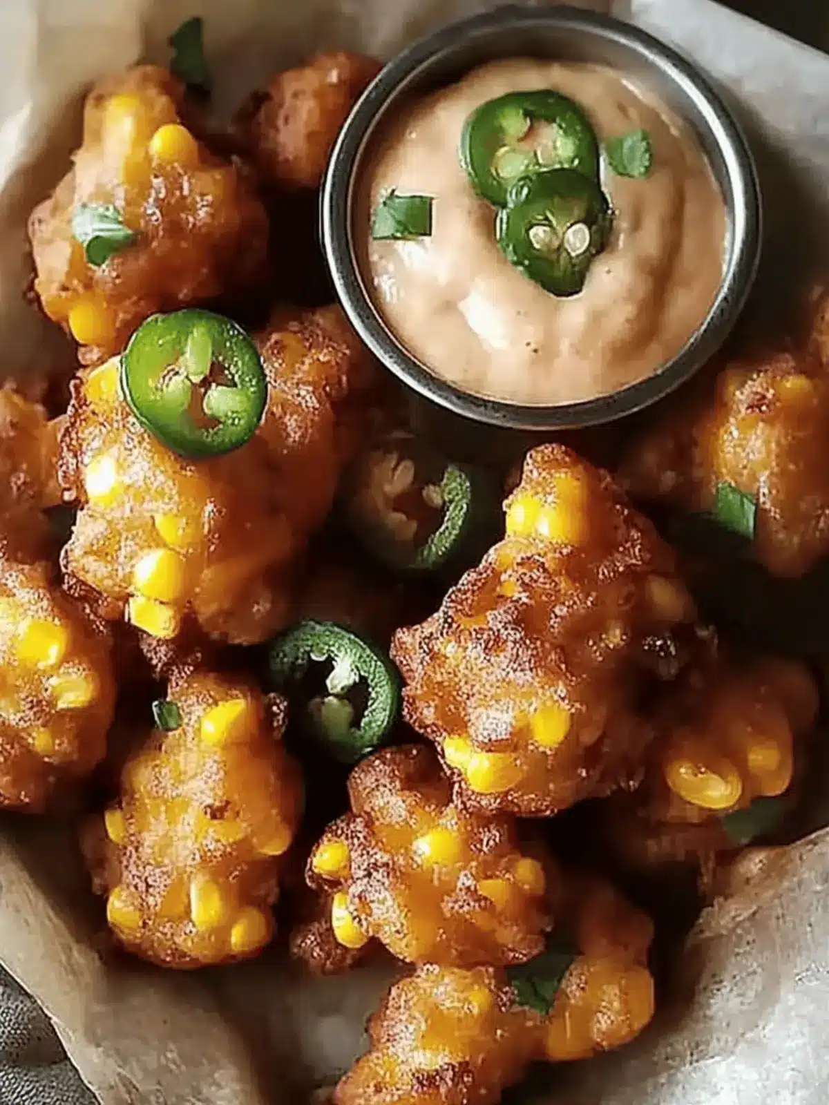 Jalapeño Corn Fritters