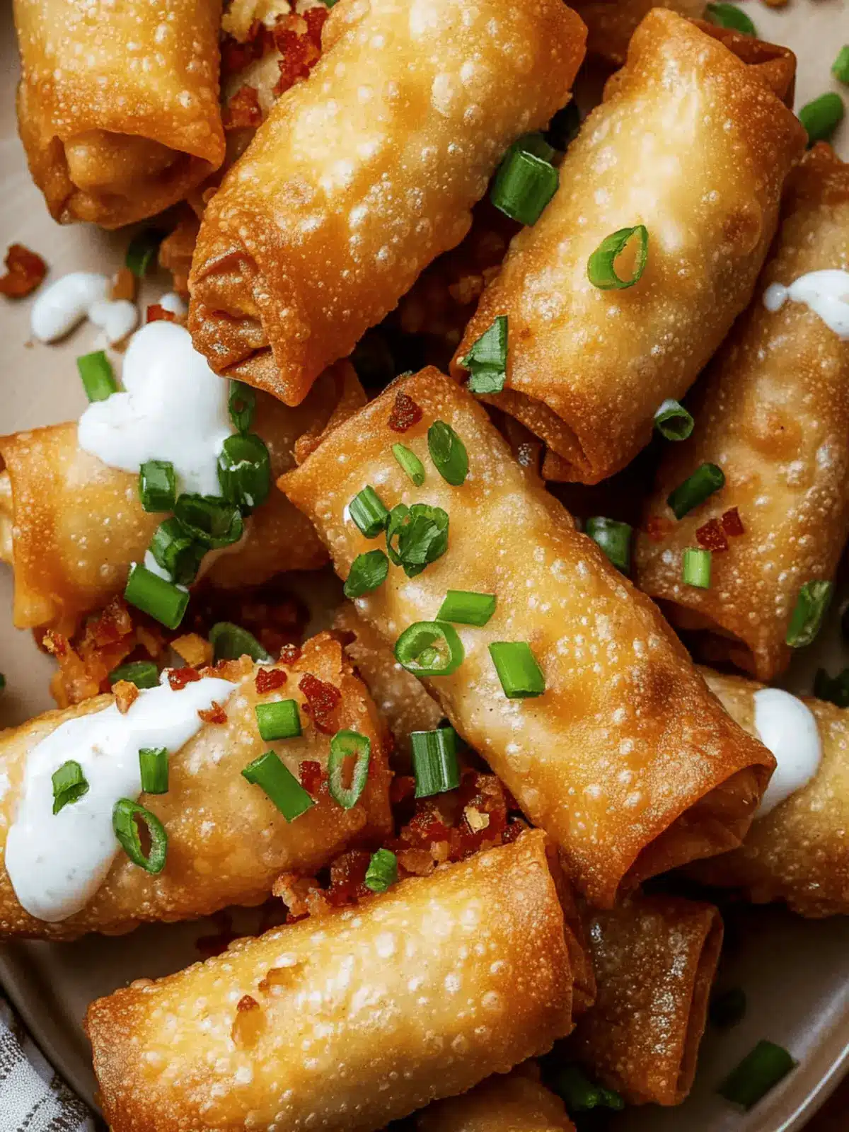 Jalapeno Popper Egg Rolls