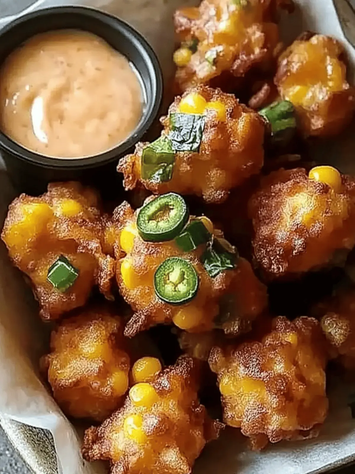 Jalapeño Corn Fritters