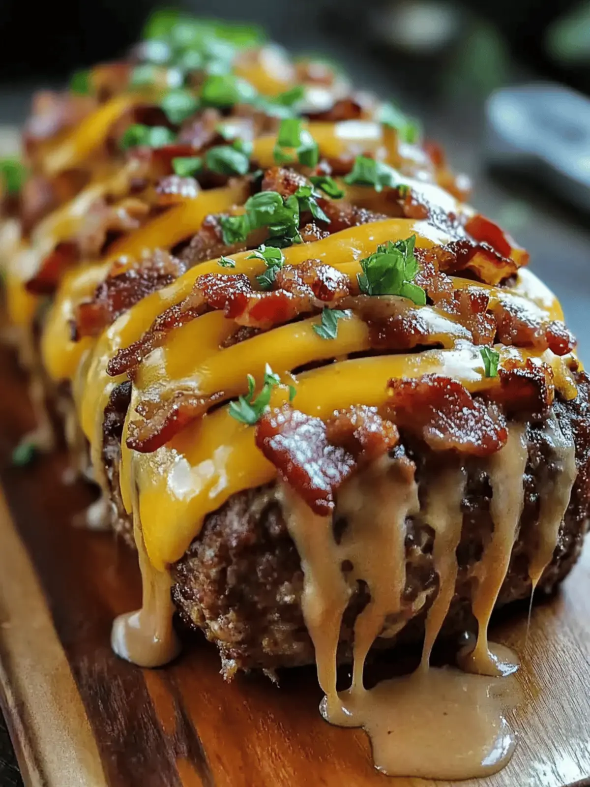 Bacon Cheeseburger Meatloaf