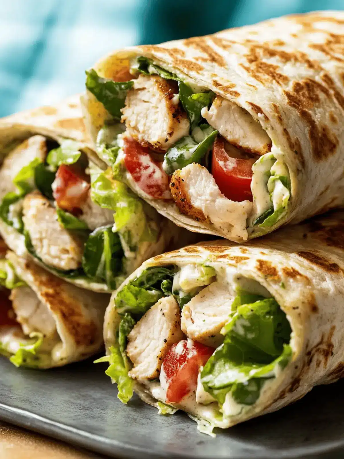 Chicken Caesar Wrap