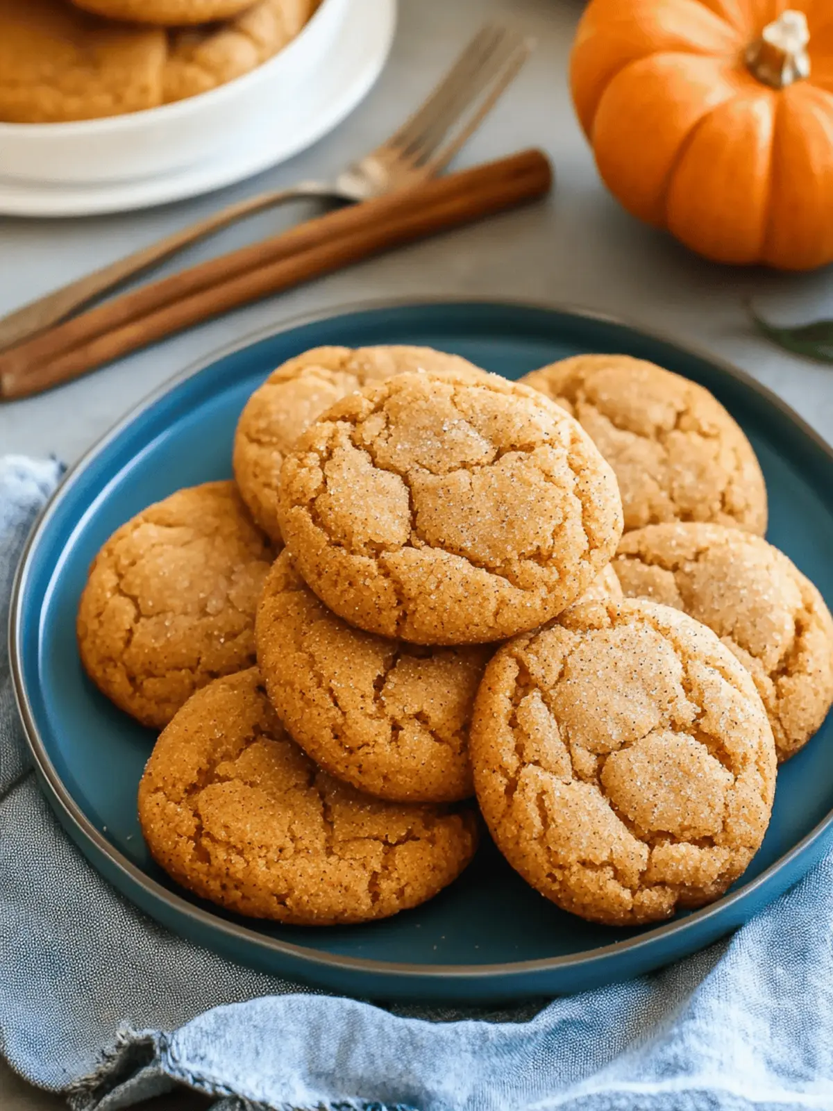 Pumpkin Snickerdoodles