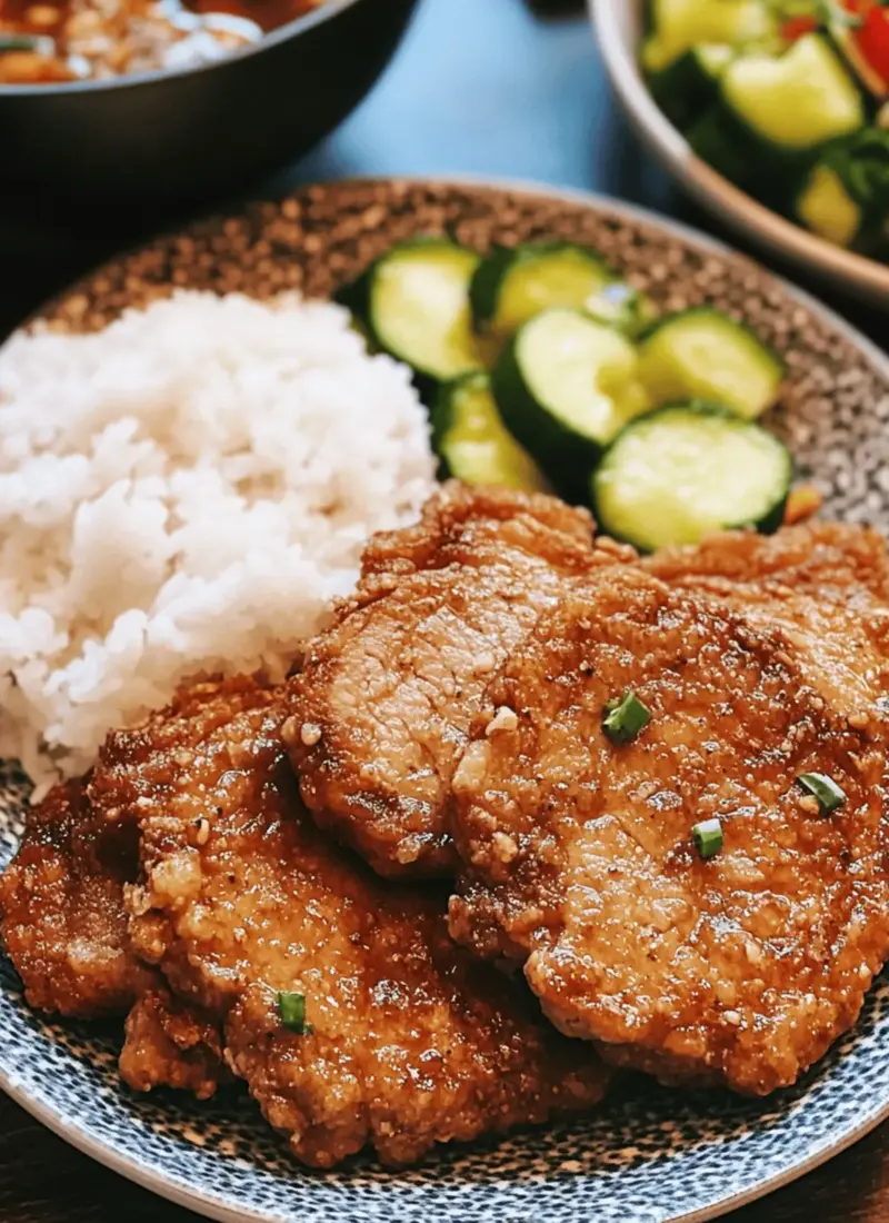 Taiwanese Pork Chops