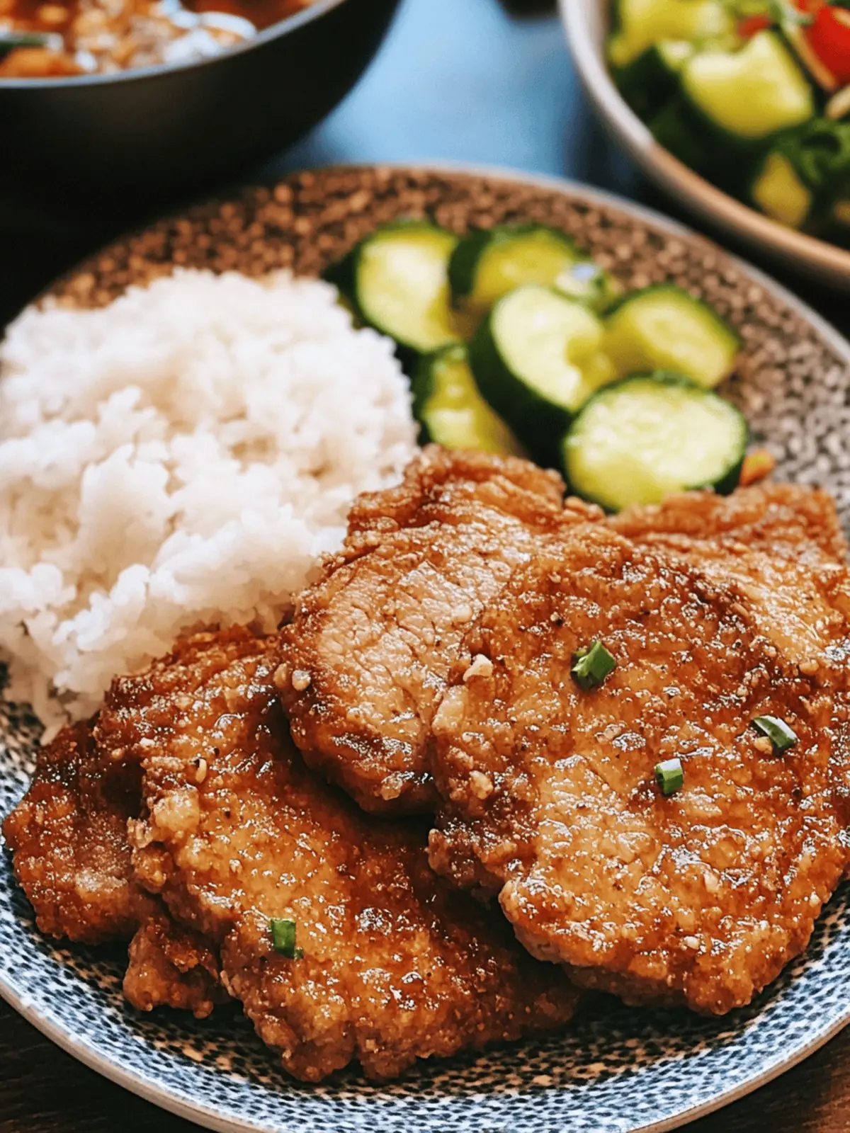 Taiwanese Pork Chops