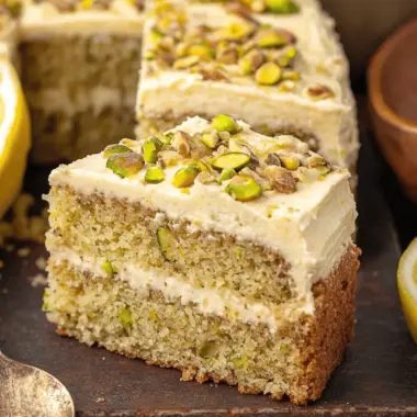 Lemon Pistachio Cake