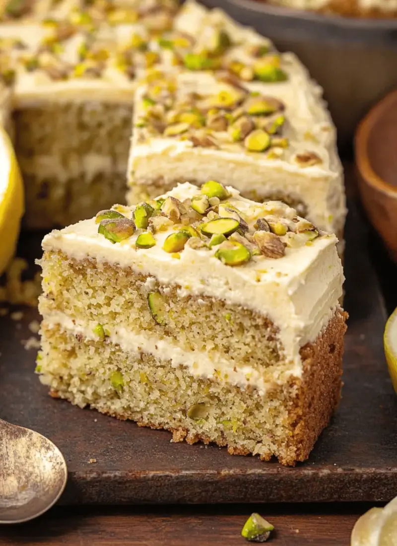 Lemon Pistachio Cake