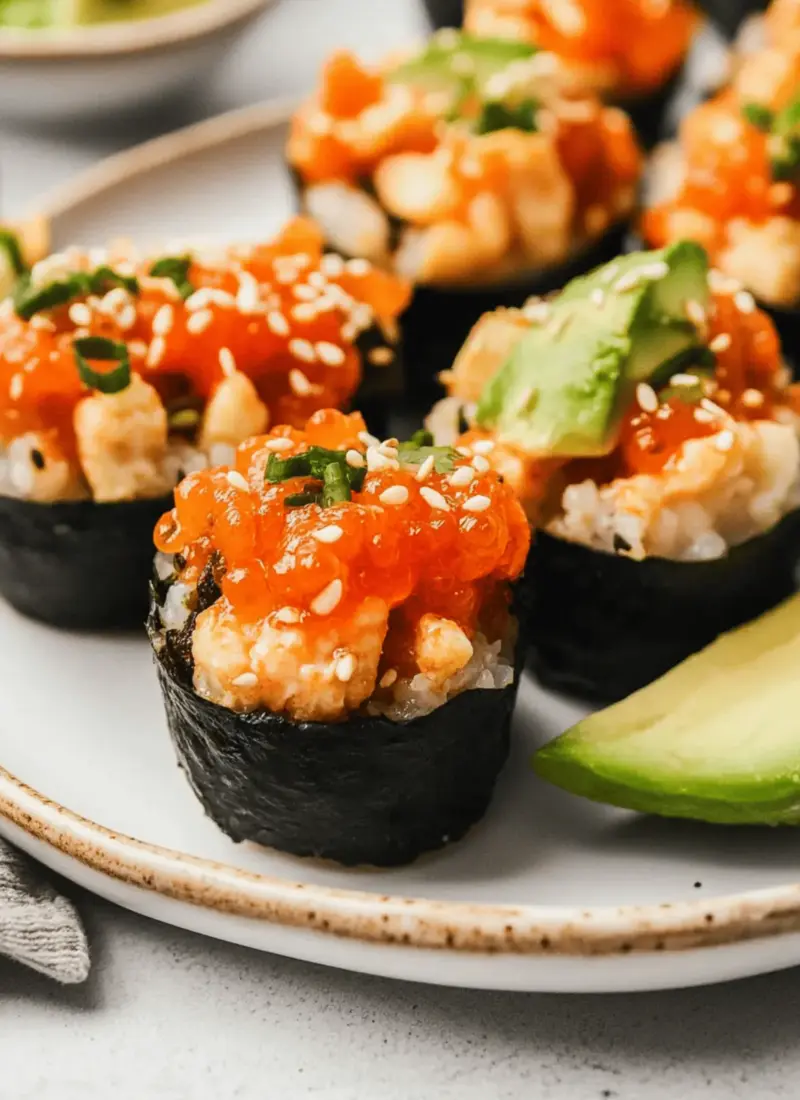 Easy Baked Sushi Cups