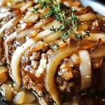 French Onion Meatloaf