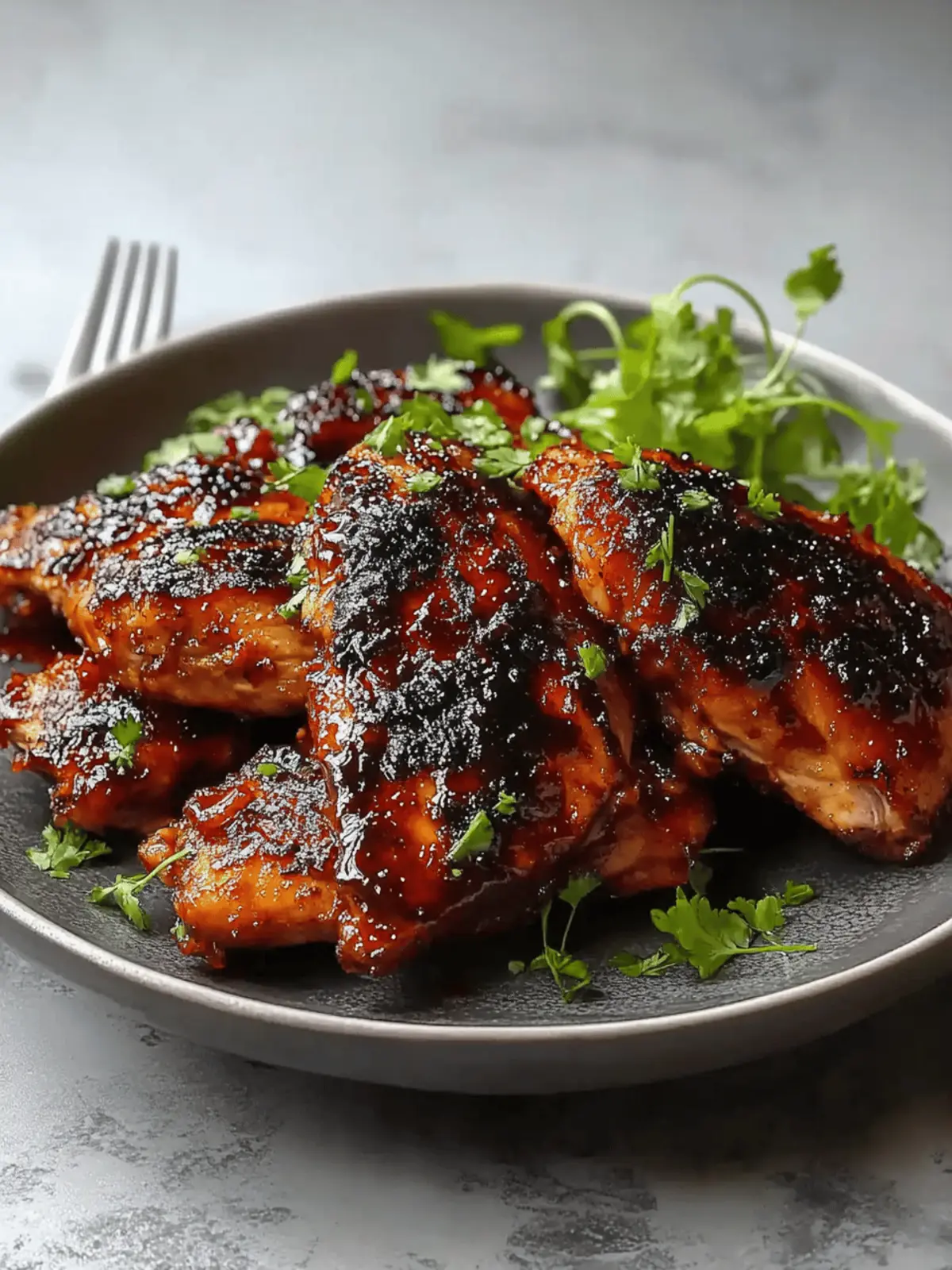 Sticky BBQ Chicken