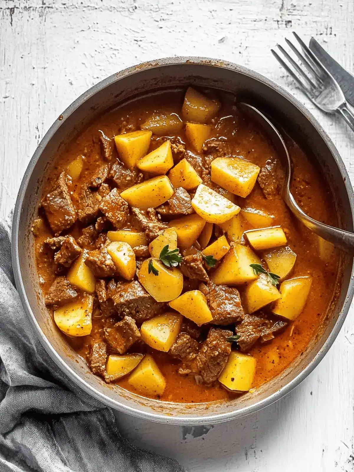 Bistec Con Papas
