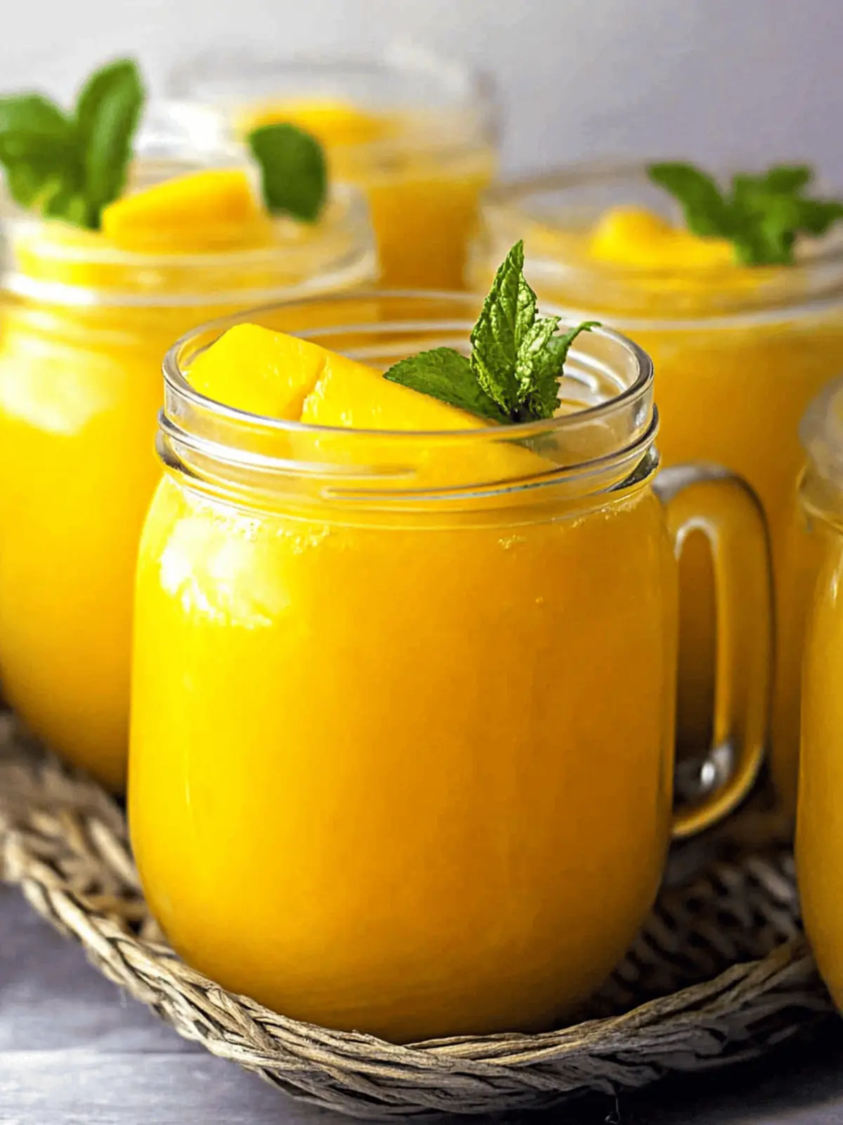 Homemade Mango Lemonade