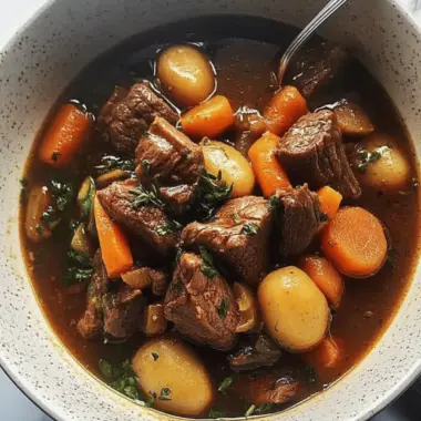 SLOW COOKER CHUNKY BEEF STEW