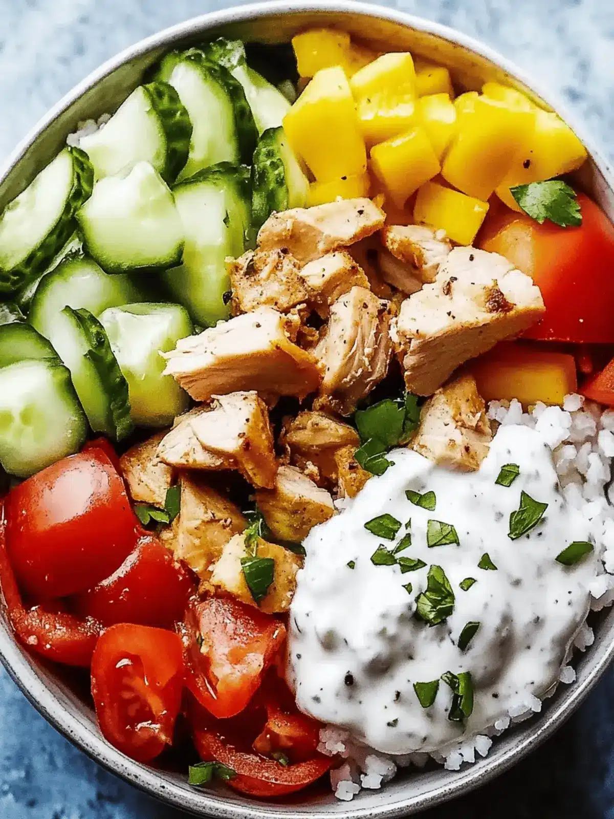 Delicious Low-Carb Turkey Gyro Bowl for Healthy Meal Prep
