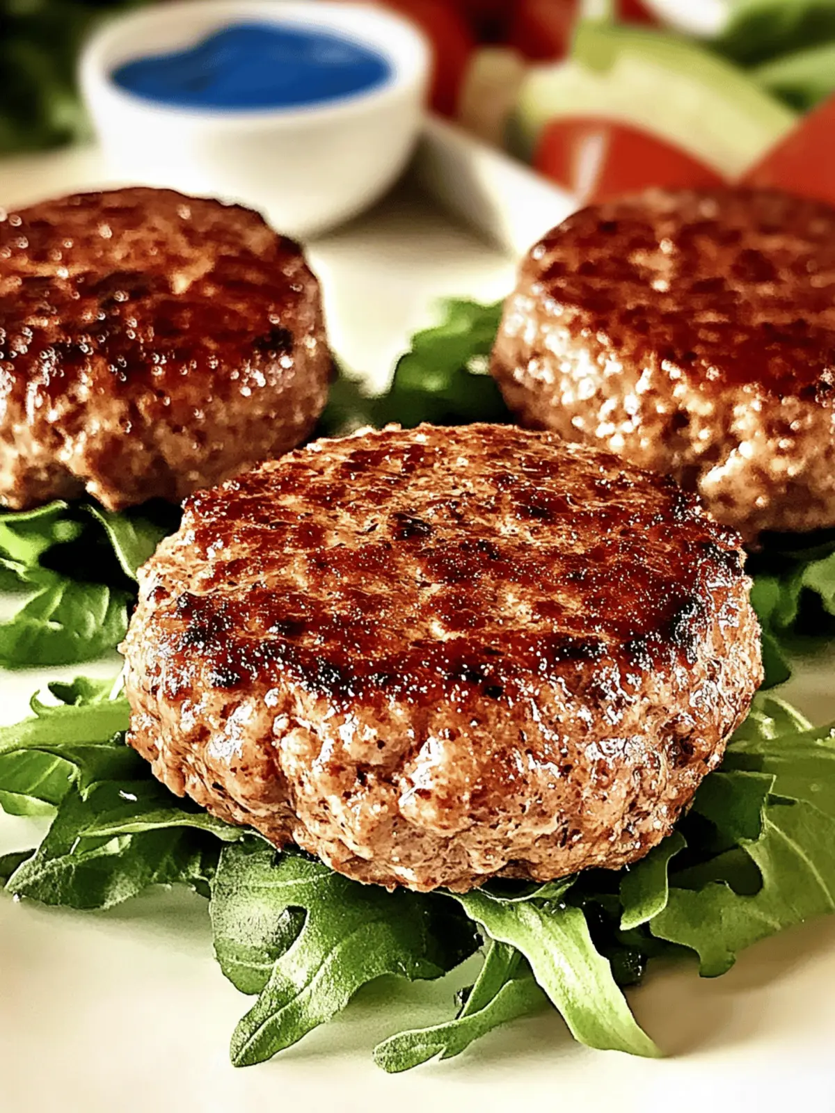 Juicy Ground Turkey Burgers