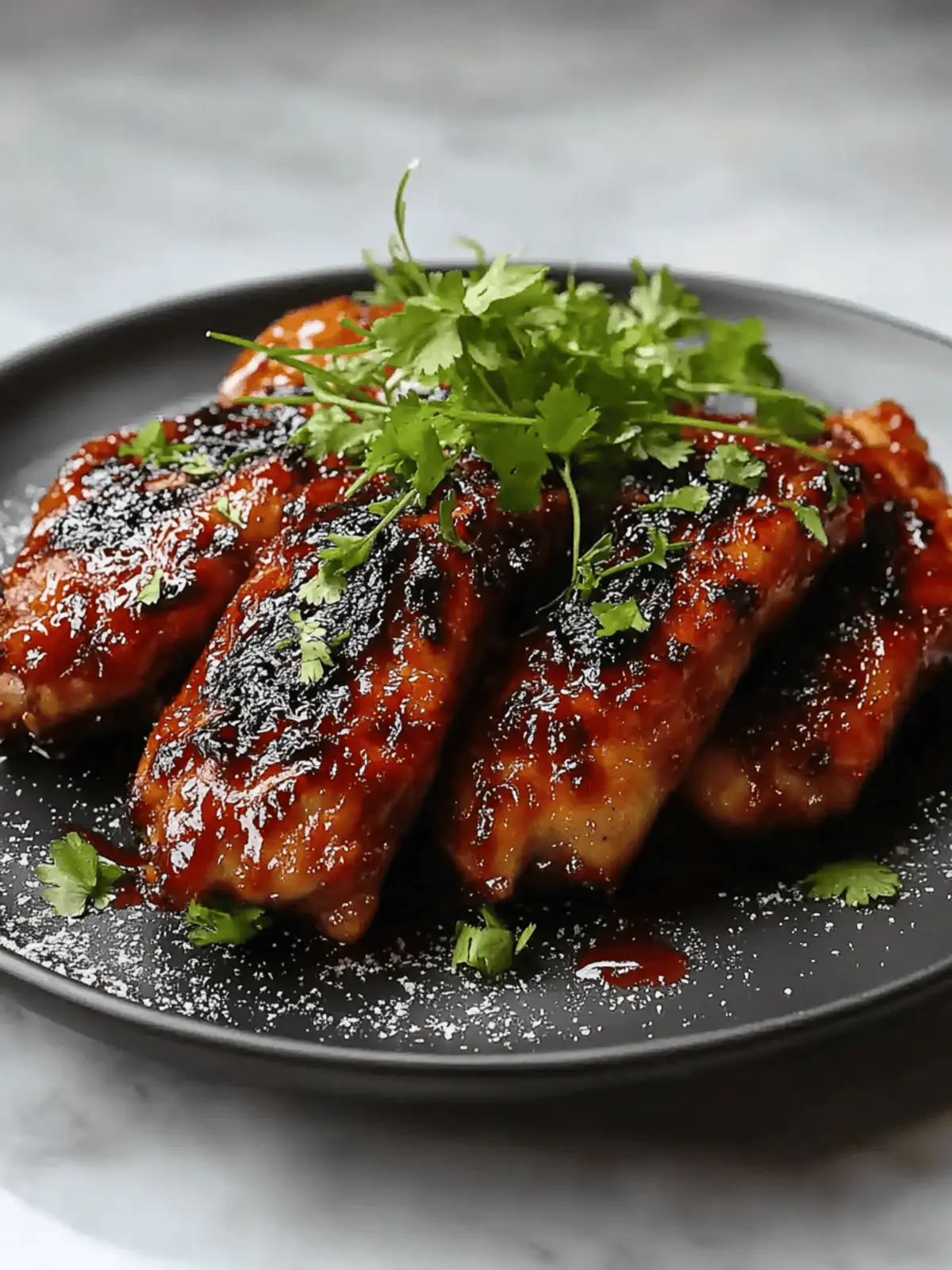 Sticky BBQ Chicken