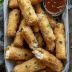Crab Rangoon Mozzarella Sticks