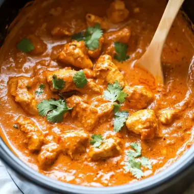 Slow Cooker Chicken Tikka Masala