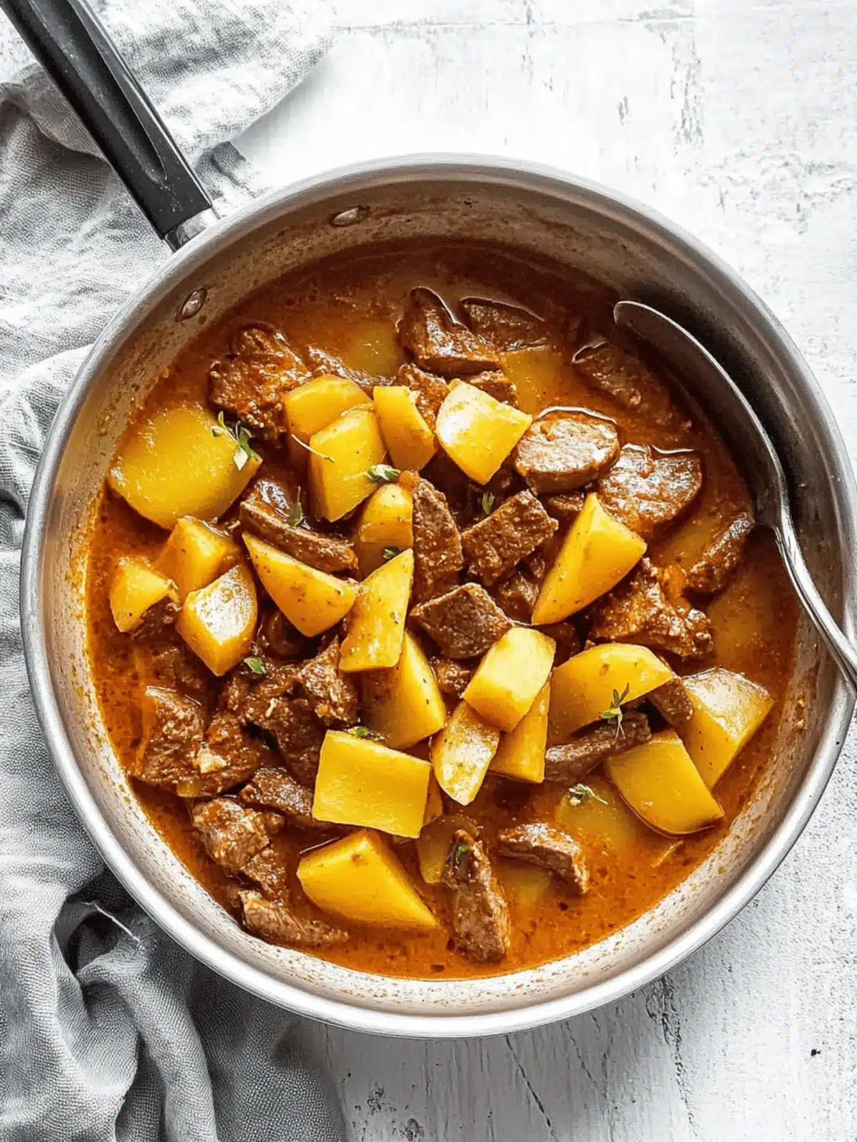 Bistec Con Papas
