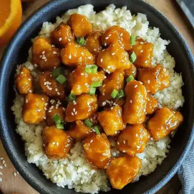 Vegan Orange Chicken