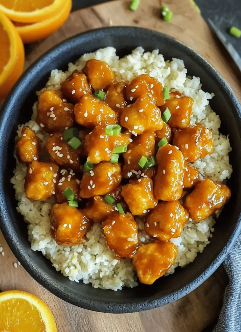 Vegan Orange Chicken