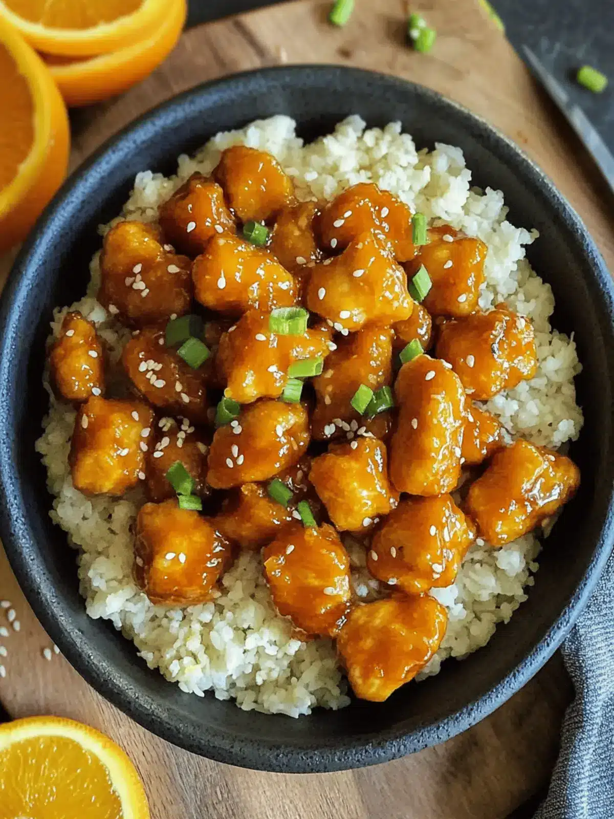 Vegan Orange Chicken