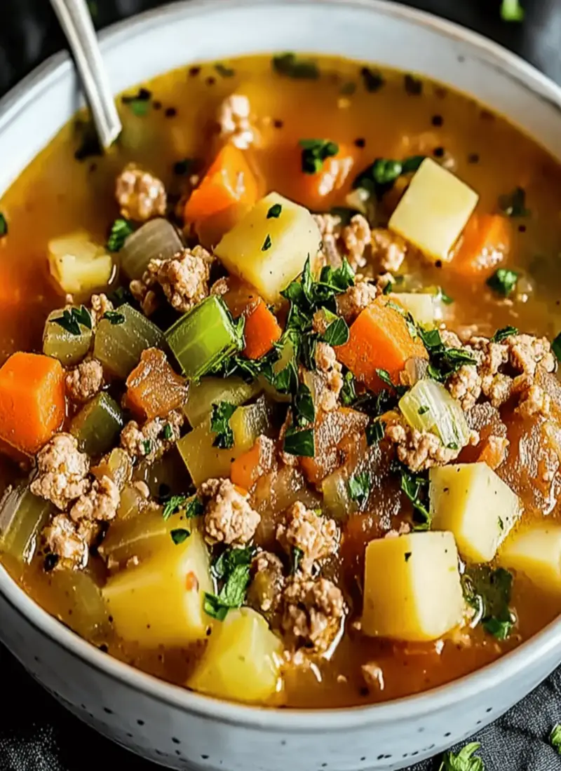 Ground Turkey Soup Recipe
