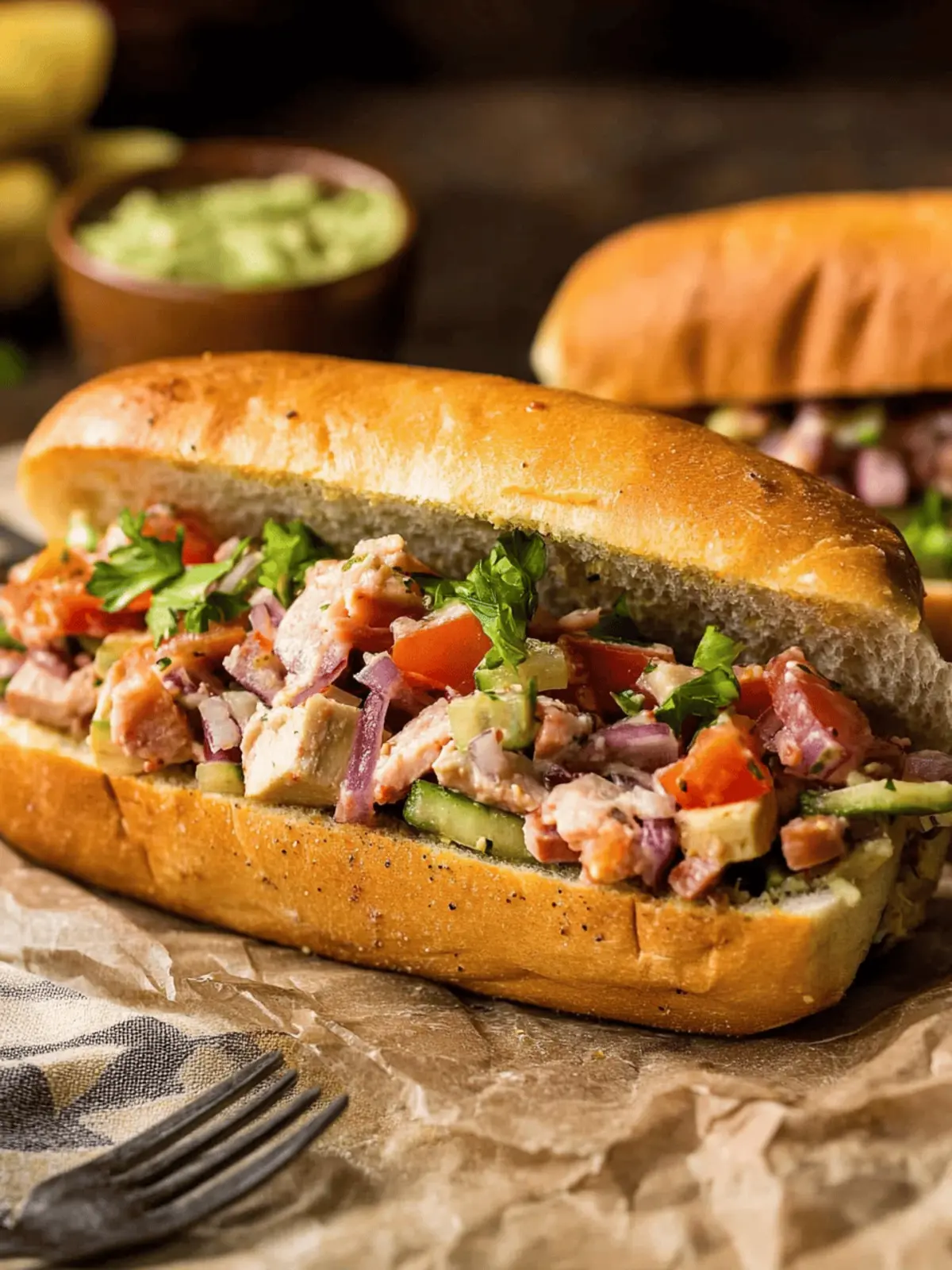 Chopped Italian Sandwich