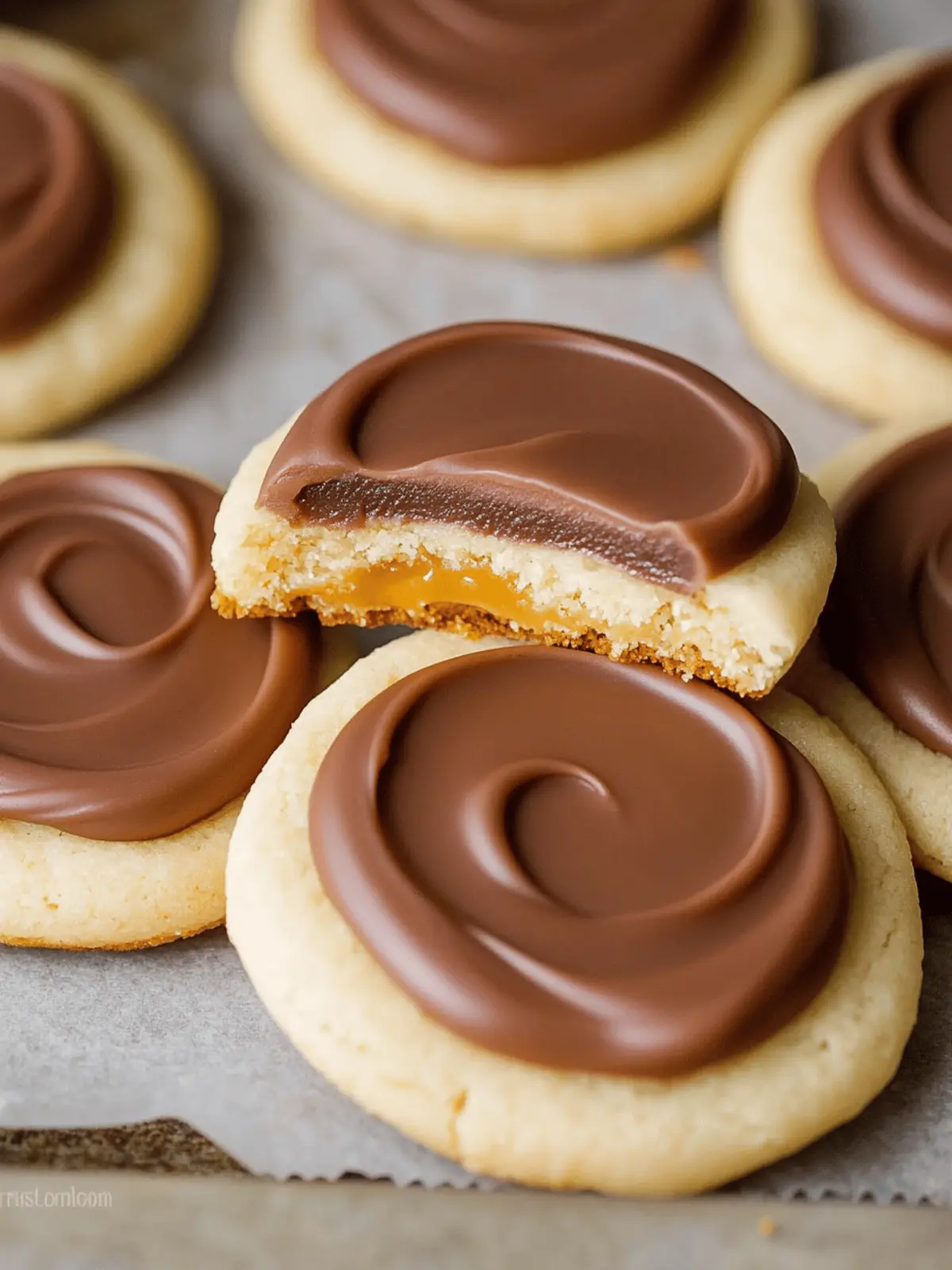 Twix Cookies