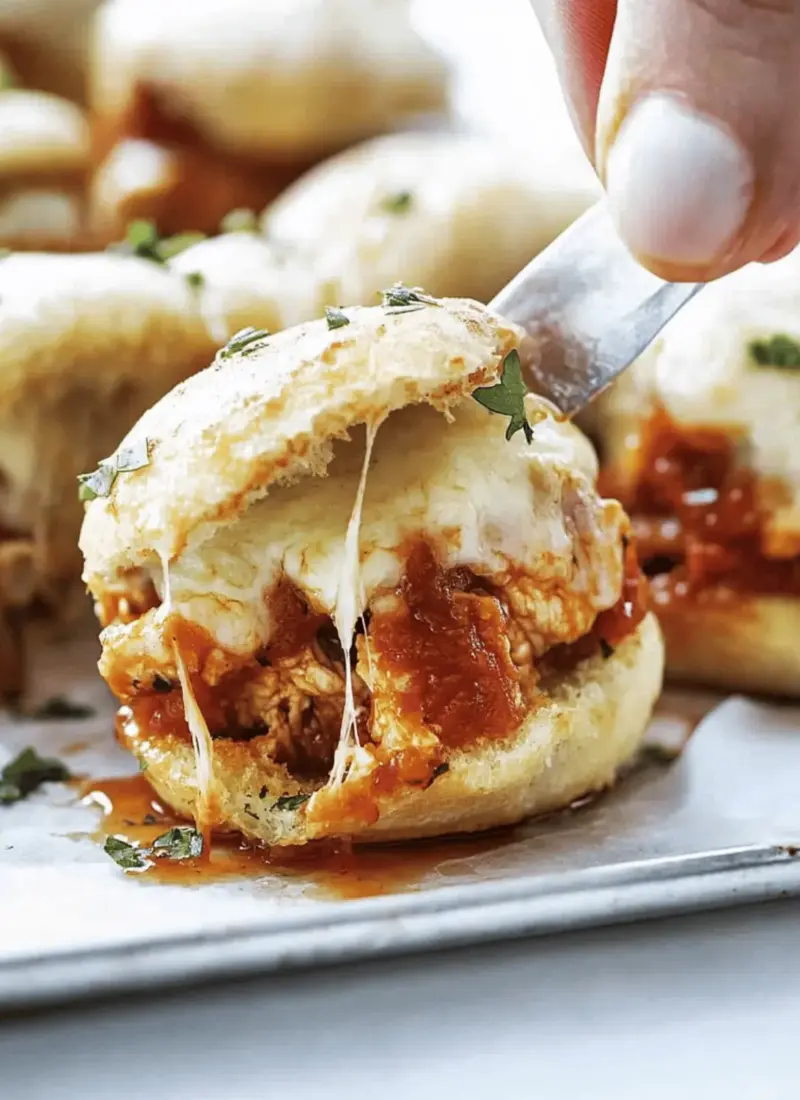 Chicken Parmesan Sliders