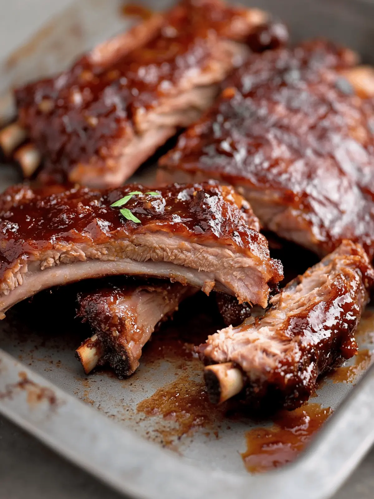 Delicious Oven Baked Baby Back Ribs That Fall Off the Bone 2 Oven Baked Baby Back Ribs