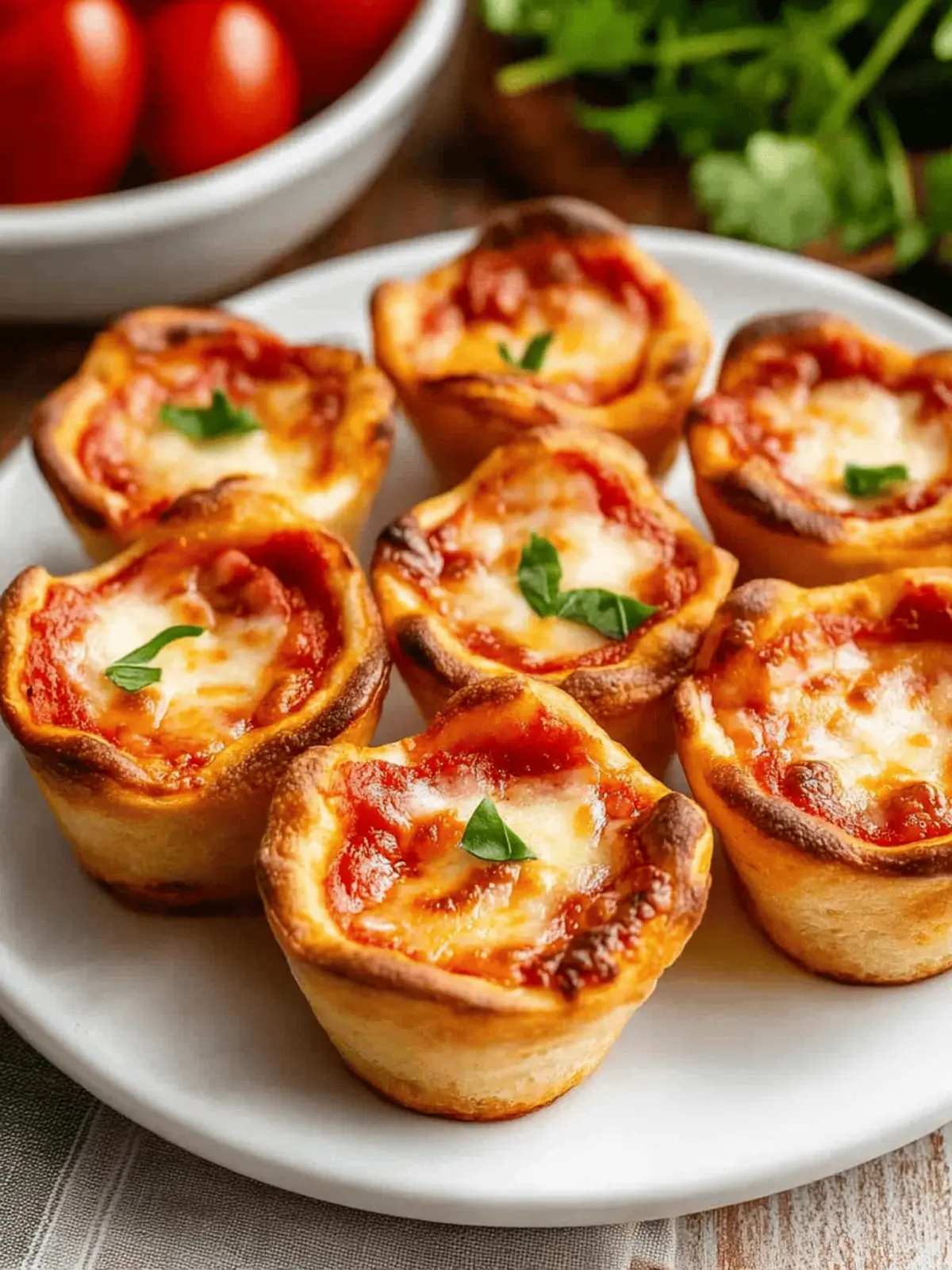 Pizza Cups