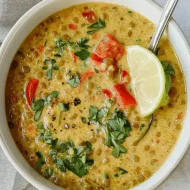 Vegan Coconut Lentil Soup