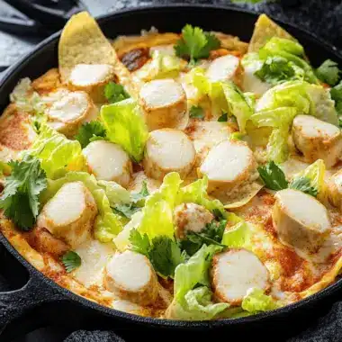Graveyard Chicken Enchilada Dip