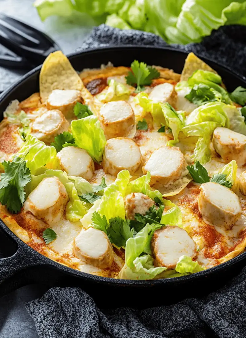 Graveyard Chicken Enchilada Dip