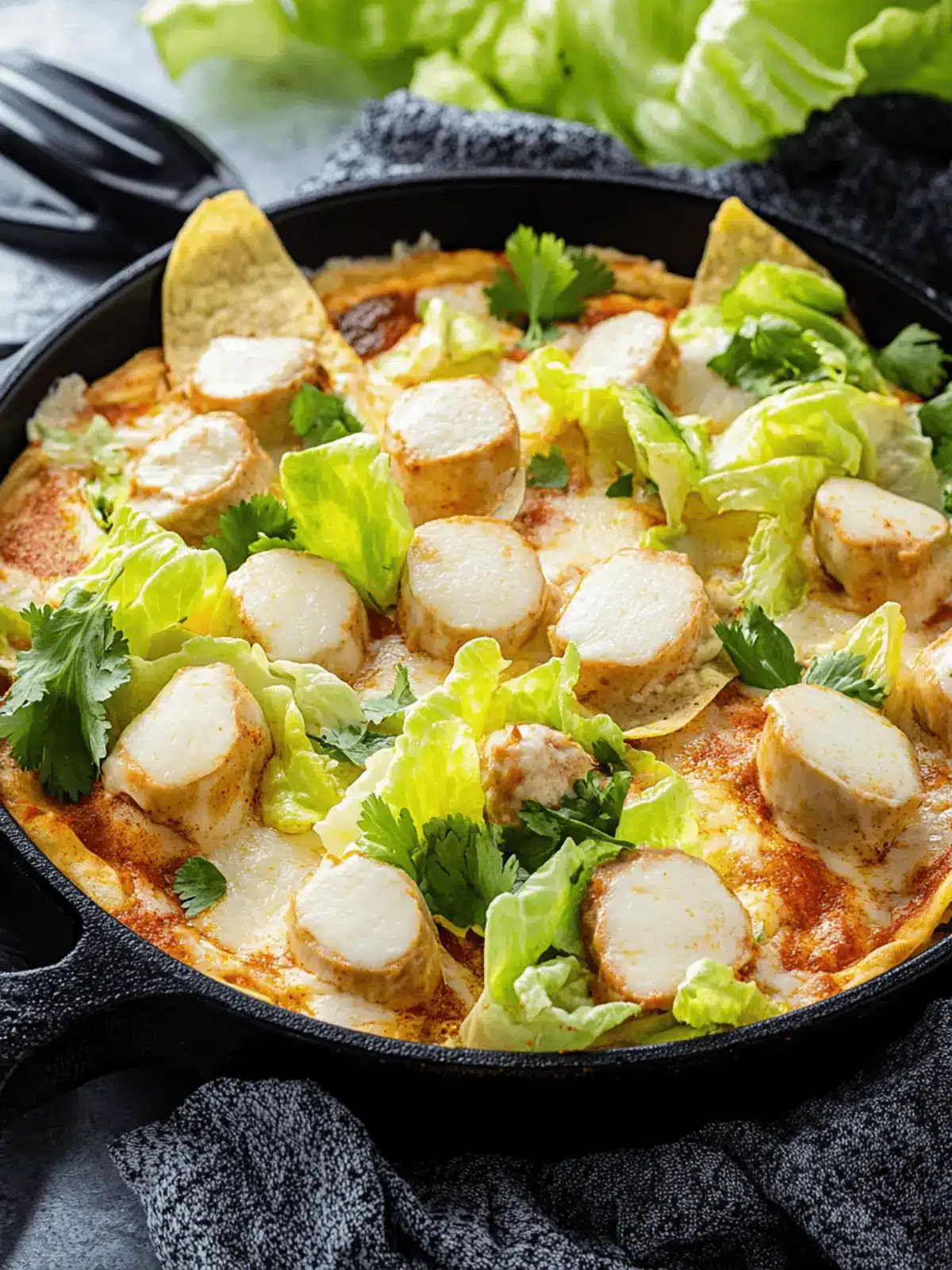 Graveyard Chicken Enchilada Dip