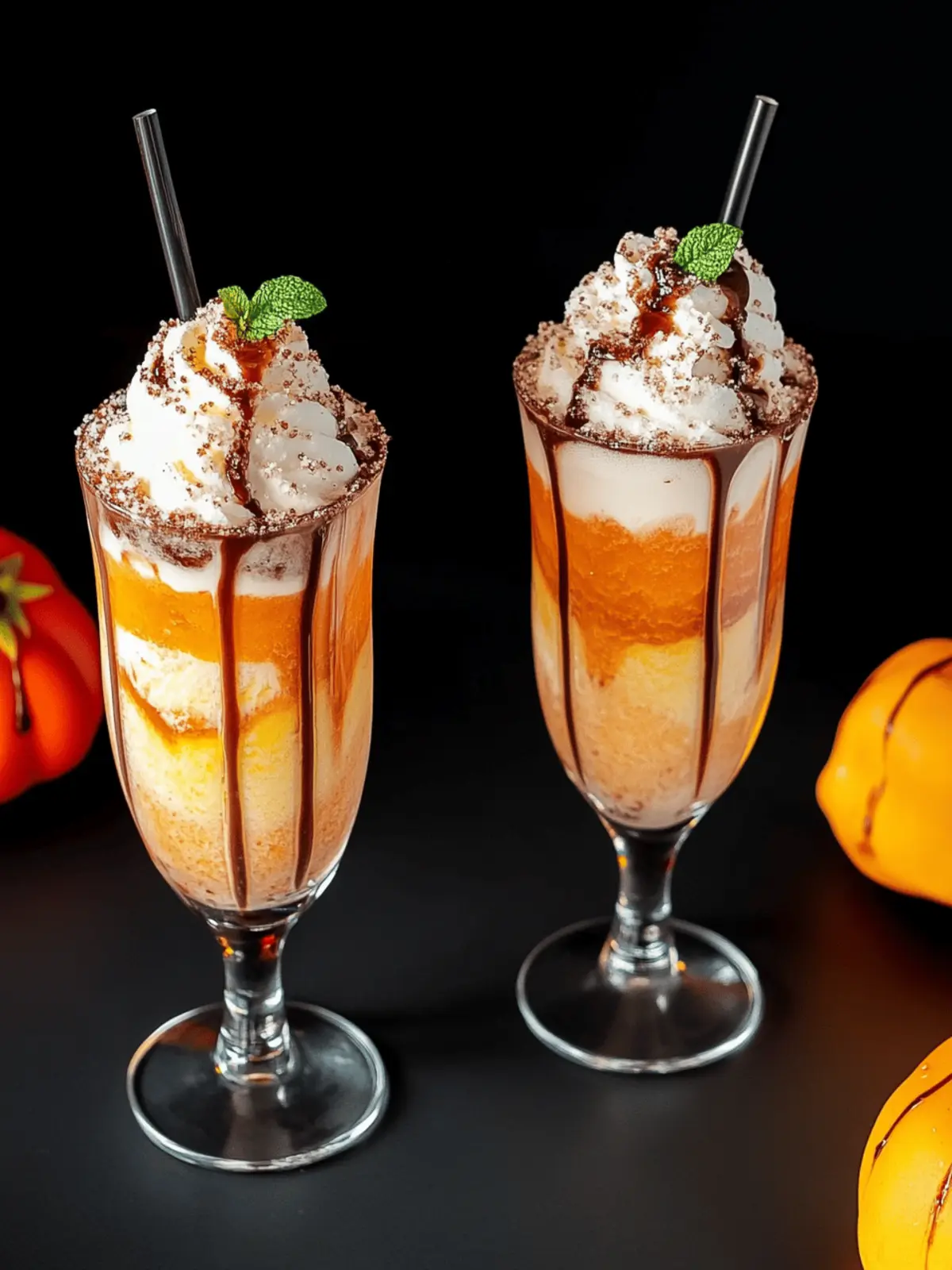 Boozy Screamsicle Shakes