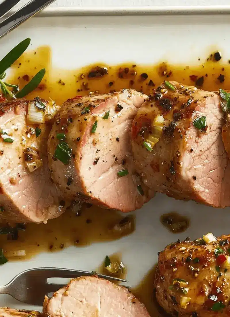 Savory Roasted Pork Tenderloin with Sweet Maple Mustard Magic 1 Roasted Pork Tenderloin