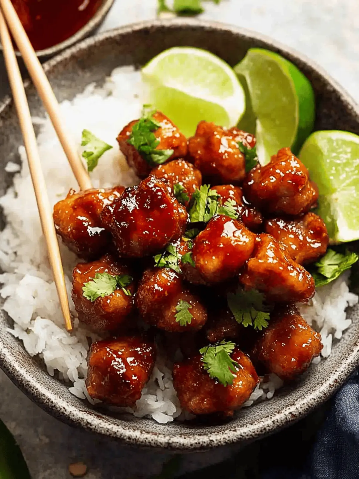 Crispy Thai Pork Bites with Sweet Chilli Sauce
