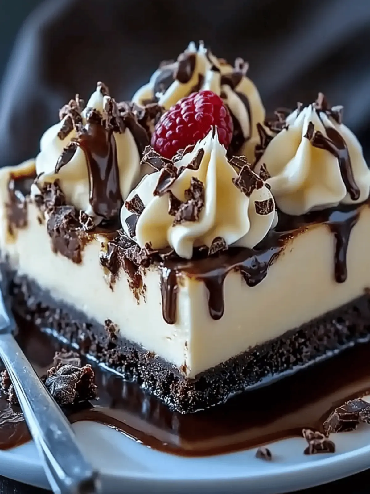 Hot Fudge Sundae Brownie Cheesecake – A Decadent Dessert